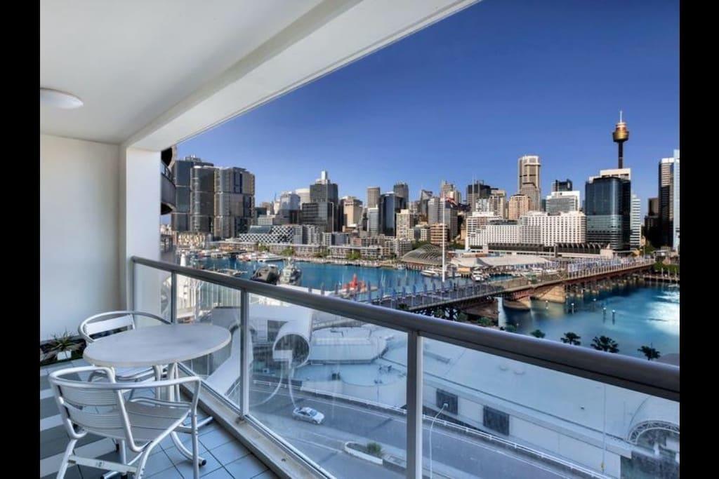 סידני Darling Harbour 2 Bedroom Apartment מראה חיצוני תמונה