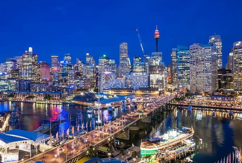 סידני Darling Harbour 2 Bedroom Apartment מראה חיצוני תמונה