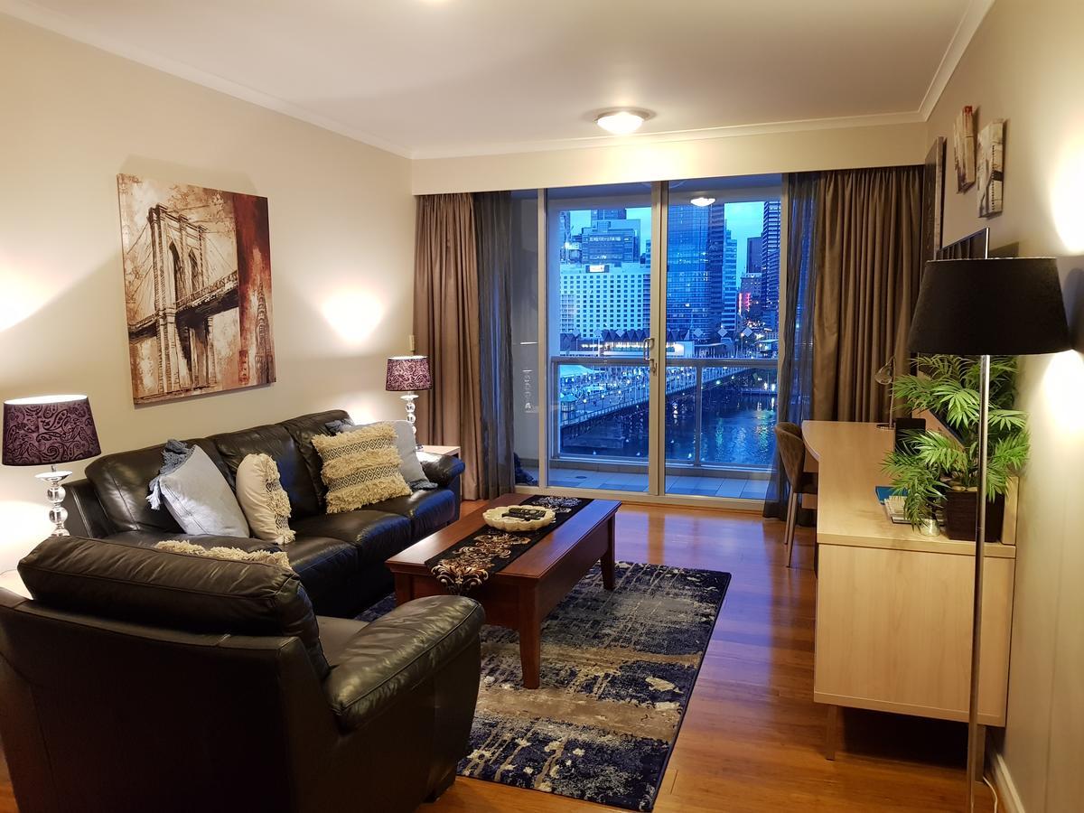 סידני Darling Harbour 2 Bedroom Apartment מראה חיצוני תמונה